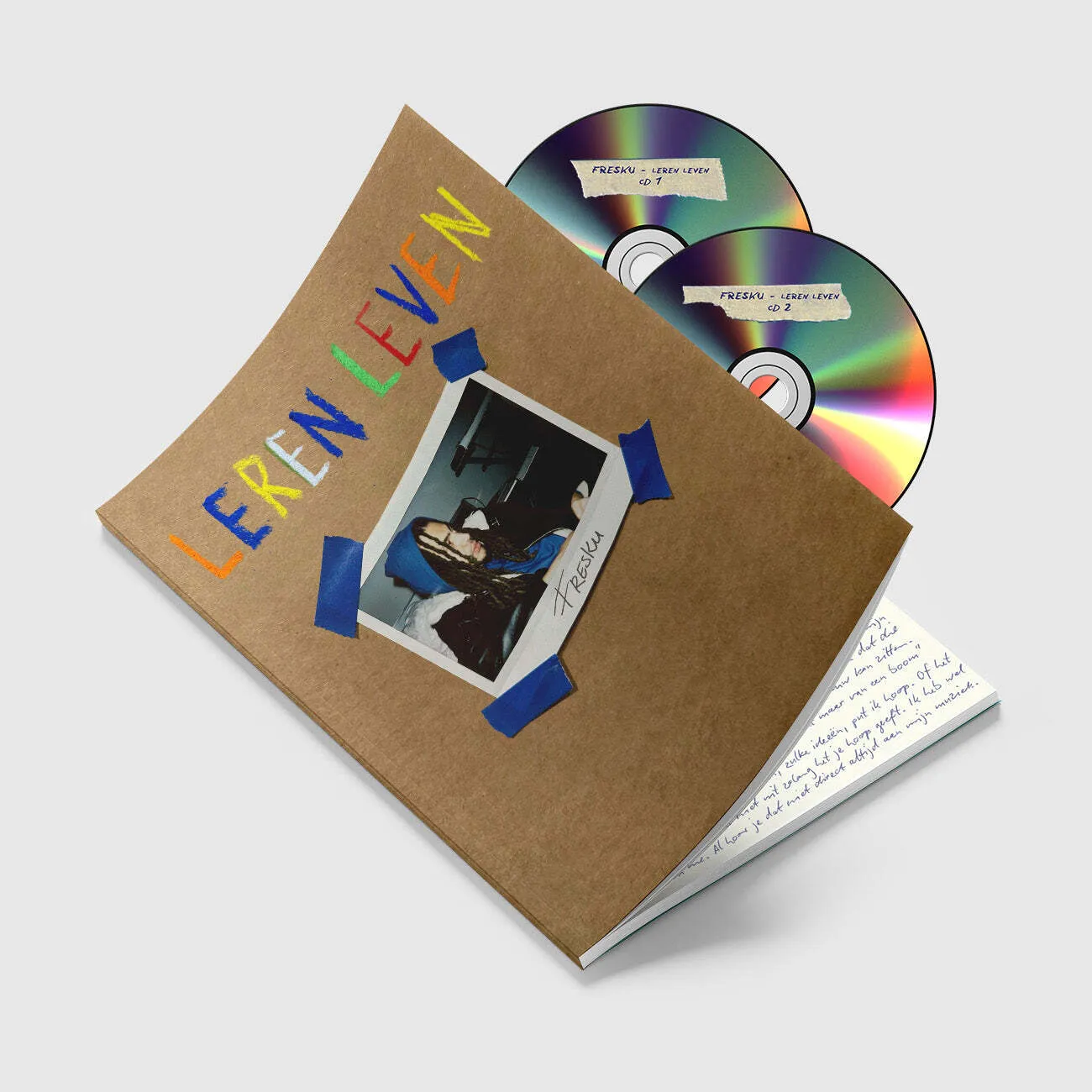 Het boek Leren Leven, over hoe het dubbelalbum tot stand kwam