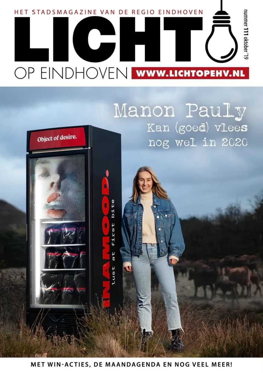 Cover van Licht op Eindhoven met INAMOOD en de vriesunit